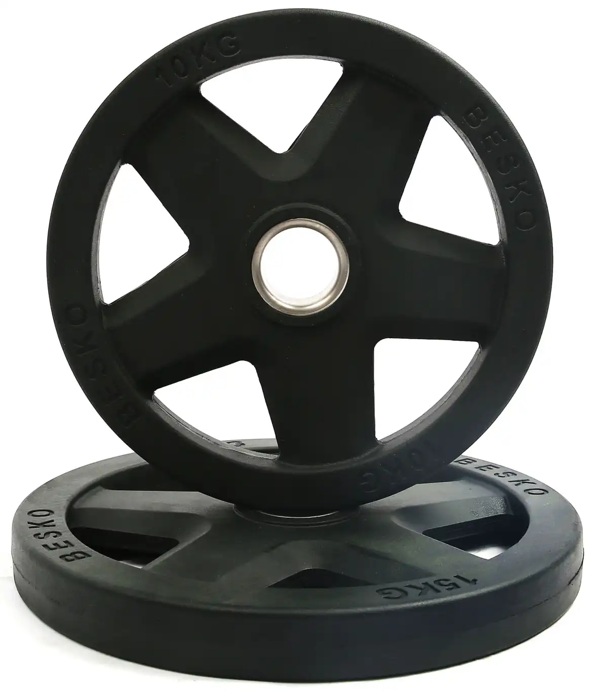 LDX-2013 Rubber Five Hole Plate - Bumper Plate in Barbell Plate Series | LanDer Wholesale Fitness Equipment